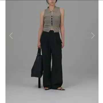 louren front button sheer knit gray