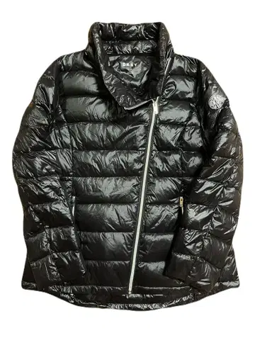 새상품급 DKNY 다나카란 라이트 다운 자켓 L 블랙