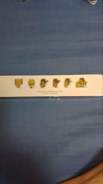 Bump Of Chicken 핀 배지 6개 세트 FF 콜라보