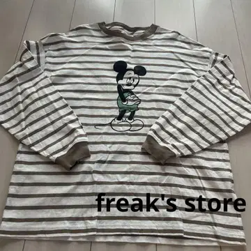 프릭스 스토어 미키 보더론T 브라운