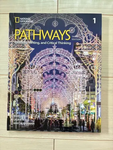 새상품 미사용 Pathways 1 third edition