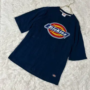 Dickies 로고 T셔츠 네이비 M
