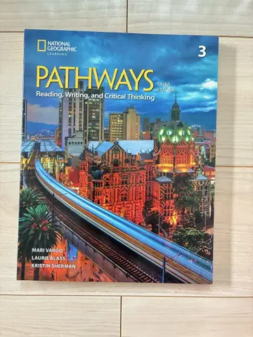 새상품 미사용 Pathways 3 third edition