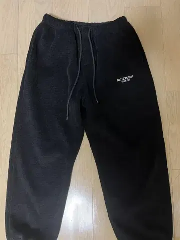 BONBON store 코듀로이 팬츠 스웨트 팬츠 블랙 S 사이즈