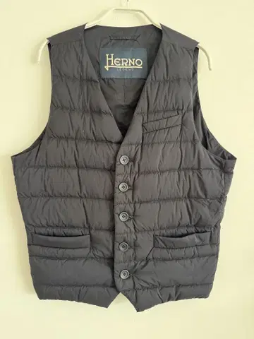 HERNO PI002ULE 19288 네이비 다운 베스트 48