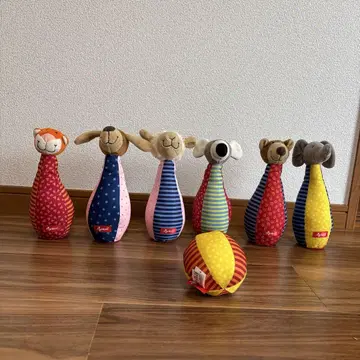 컬러풀 동물 볼링 세트