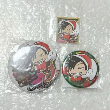 하이큐!! 캔뱃지 쿠로오 테츠로 세트