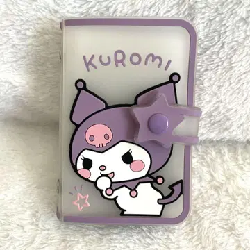 쿠로미 카드 케이스 러버 카드 케이스 씰북 산리오