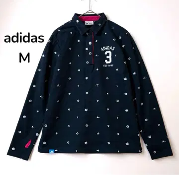 adidas 아디다스 골프웨어 피케 셔츠 여성용 M 로고 자수