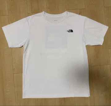 THE NORTH FACE 화이트 T셔츠 L