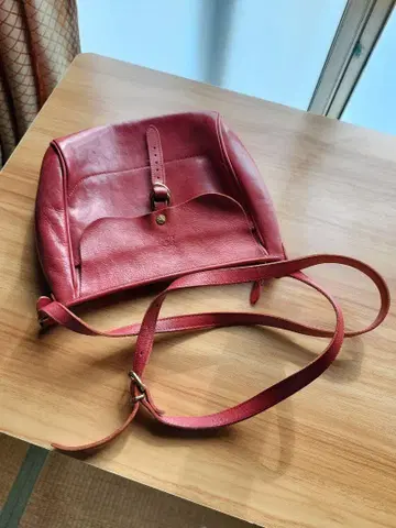 IL BISONTE 일비종떼 숄더백 빨간색