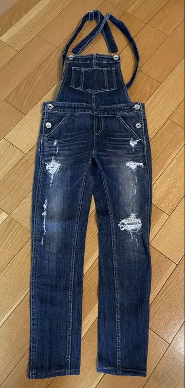 GYDA 데미지 데님 스키니 살로펫 S used