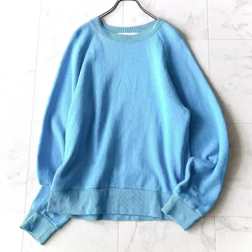 더신존 COMMON SWEATSHIRT 블루 FO 루즈핏 스테디셀러 인기