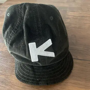 KAVU 코듀로이 캡 K 자수