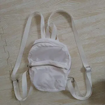 가벼운! 스포츠 러닝 화이트 나일론 백팩