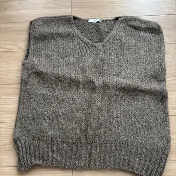 TRICOTS JEAN MARC 브라운 니트 베스트