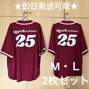ROCK IN JAPAN FES. 2025 록킨 베이스볼 셔츠