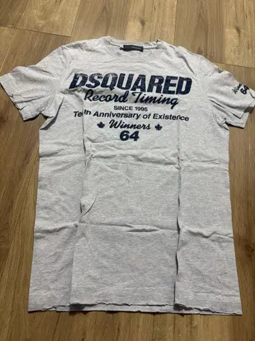 DSQUARED 그레이 T셔츠