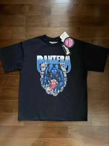 택 포함 미사용 새상품 PANTERA 그래픽T셔츠