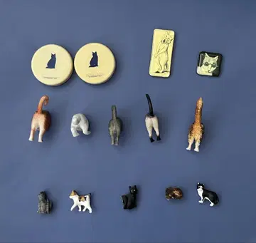 고양이 마그넷 14종 고양이 굿즈 고양이 엉덩이