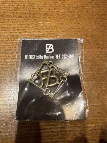 BE:FIRST 1st One Man Tour 핀 배지
