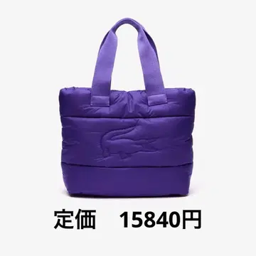 LACOSTE 퀼팅 토트백