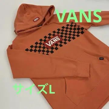 VANS 후드티 맨투맨 오렌지 L #2325