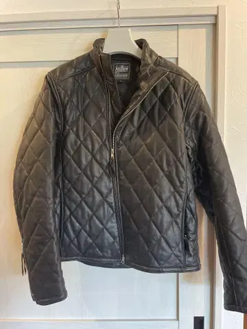 KADOYA K'S LEATHER 블랙 가죽 라이더 자켓 LL