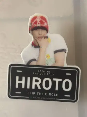 니시 히로토 2024 INI FAN-CON TOUR 명찰