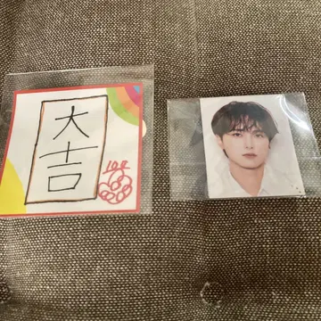 INI XQUARE 캡슐 토이 오자키 타쿠미 ID 사진 스티커 세트
