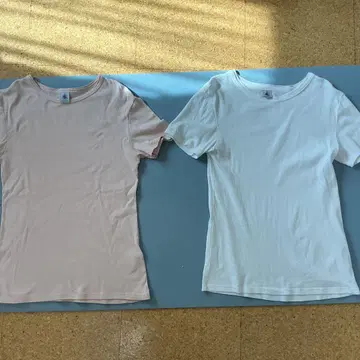 Petit Bateau 반팔 T셔츠 2장 세트
