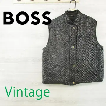 HUGO BOSS 휴고보스 <빈티지 퀼팅 베스트> M0114c