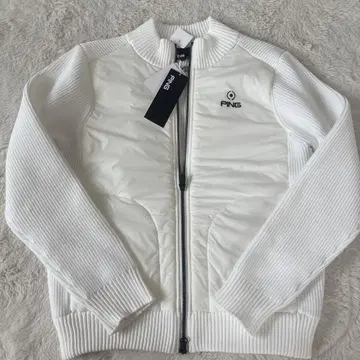 PING 화이트 자켓과 스커트 세트