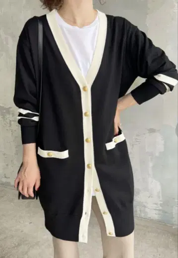 Spick and Span 라인 롱 가디건
