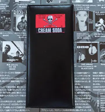 [ 새상품 ] 핑크 드래곤 / Cream Soda 지갑 블랙