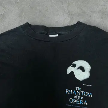 90s 오페라의 유령 티셔츠 USA 제작 뮤지컬 티 사이즈감