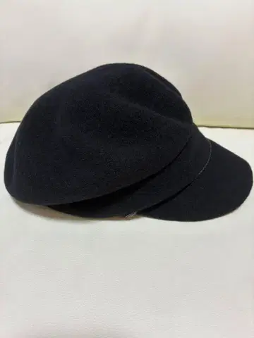 CA4LA 카시라 울 헌팅 캡 블랙