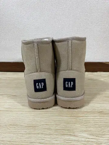 갭 GAP 어그 부츠 베이지 23.0cm 숏부츠