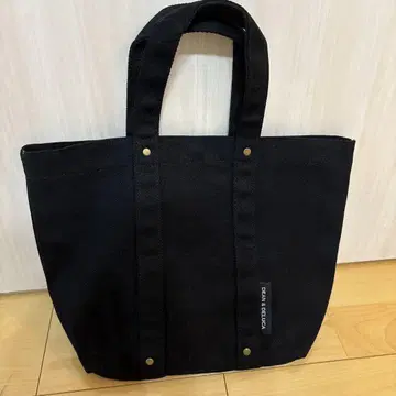 dean&deluca 토트백 두꺼운 원단 코튼 토트백 블랙