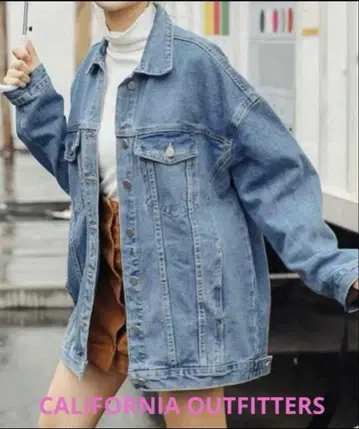 새상품 CALIFORNIA OUTFITTERS 오버 데님 자켓 가을
