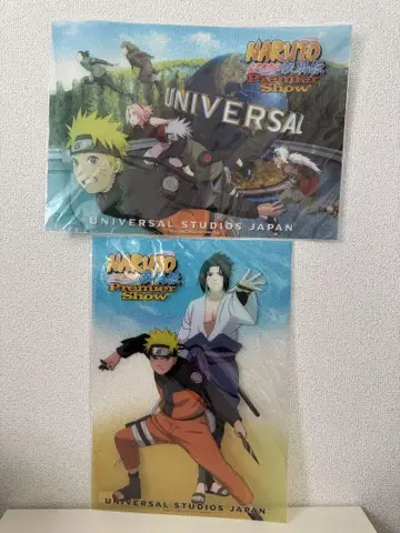 [ 레어 미개봉품 ] NARUTO 클리어 포스터 유니버셜 한정판