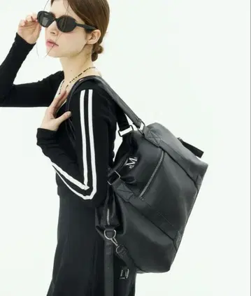 미개봉 MUCENT Prime Linkle Leather Tote Bag