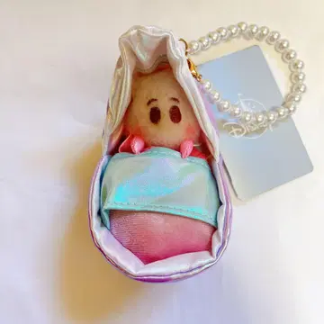 디즈니 스토어 영 오이스터 봉제 인형 키링 네무네무