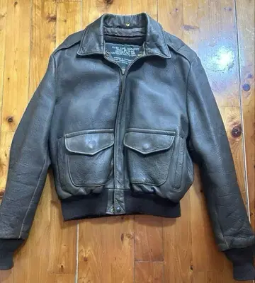 Schott 플라이트 자켓 브라운 made in USA