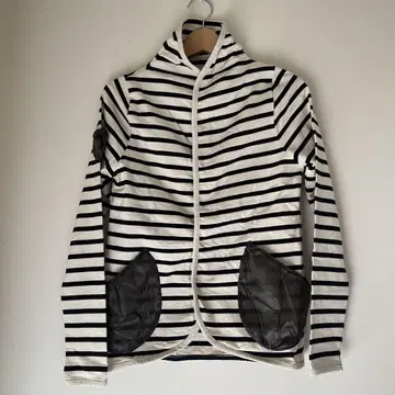 NAVY.WO 보더 자켓
