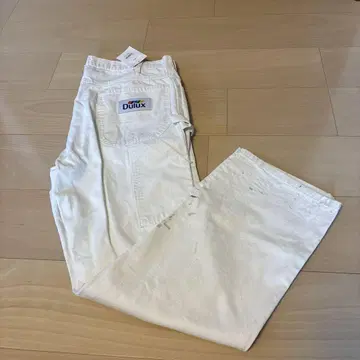 Dickies Dulux 새상품 페인터 카고 팬츠 화이트 빈티지