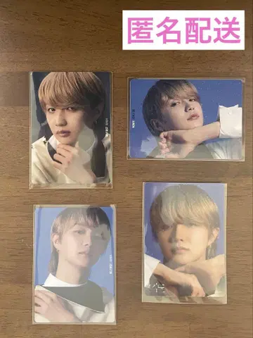 BE:FIRST JUNON 하늘 트레이딩 카드 ABC 클리어 스티커