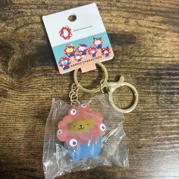간사이 만박 미야쿠미야쿠 산리오 입체 마스코트 클리어 폼폼푸딩