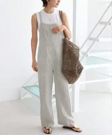 relume 린넨 살로펫 팬츠