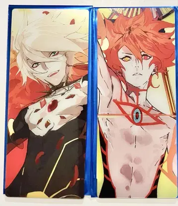 FGO 최종 재림전 편성 화면풍 카드 랜서 카르나 2종